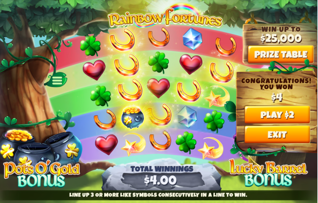 Rainbow Riches Jackpot O Luck